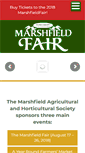 Mobile Screenshot of marshfieldfair.org